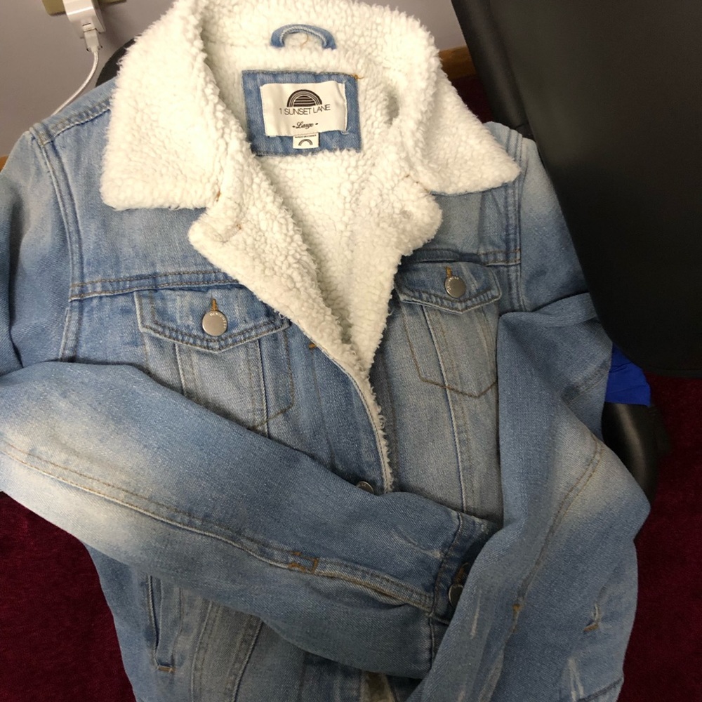 Sherpa Jean jacket